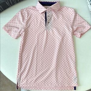 GREYSON PUPS Pink wolf Dot Shirt